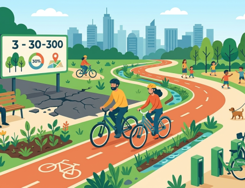 Depaving, piste ciclabili e verde urbano per il benessere delle città